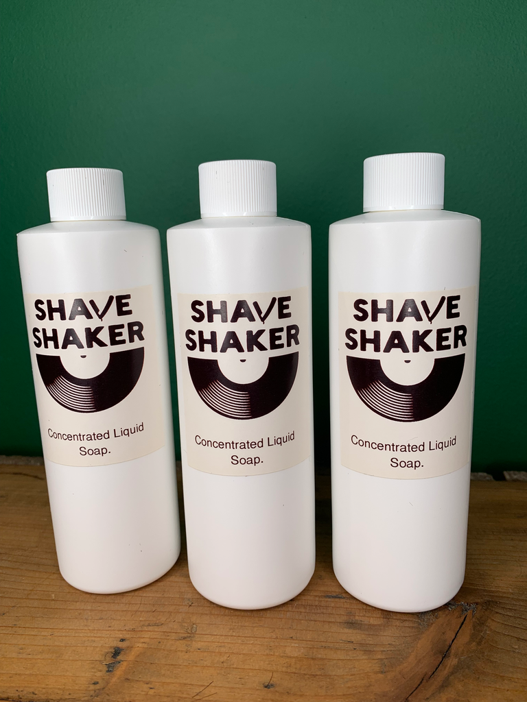 Shave Shake Liquid Soap 3x